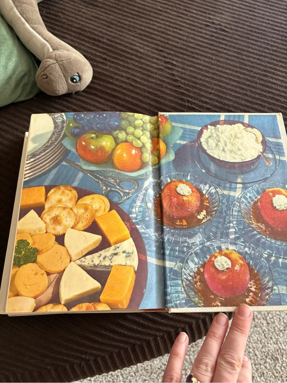 Encyclopedic Cookbook by Culinary Arts Institute— 1976 White with Orange Accents